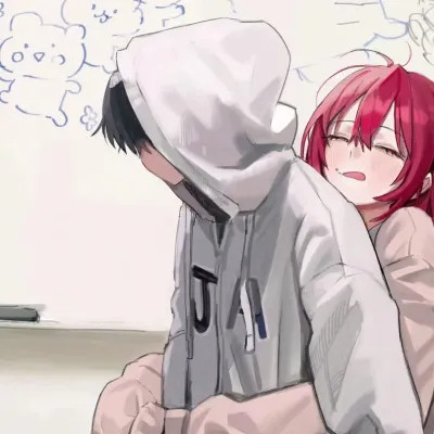 情侣卡通头像2023最新版一男一女(优选18张)