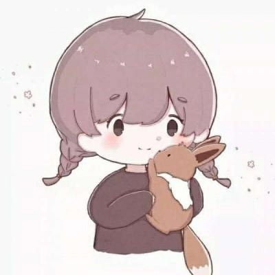 qq情头可爱萌情侣头像一人一张(优选30张)