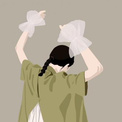 萌萌哒的卡通情侣头像(精选20张)