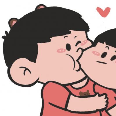 萌萌哒的卡通情侣头像(精选20张)