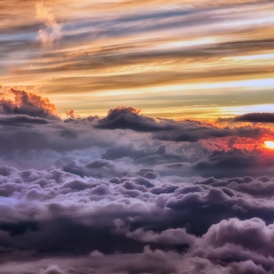 中老年微信头像女风景图片(20张)