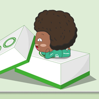 全网最火黑脸动漫头像(共18张)