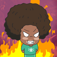 全网最火黑脸动漫头像(共18张)