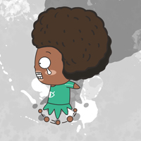 全网最火黑脸动漫头像(共18张)