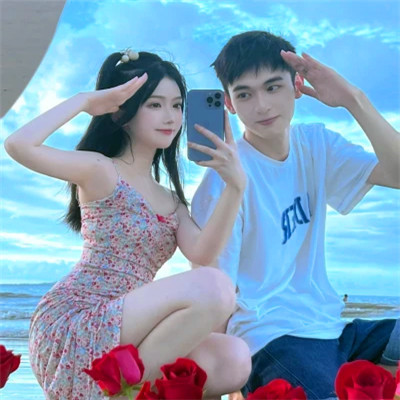 2023年最火爆的情侣头像(共18张)