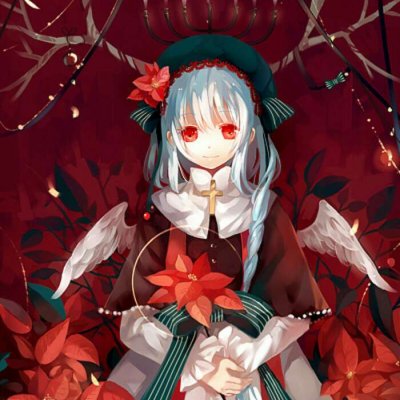 动漫黑暗系少女头像(共20张)