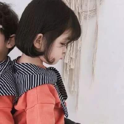 最火可爱萌娃情侣头像一人一张(共18张)