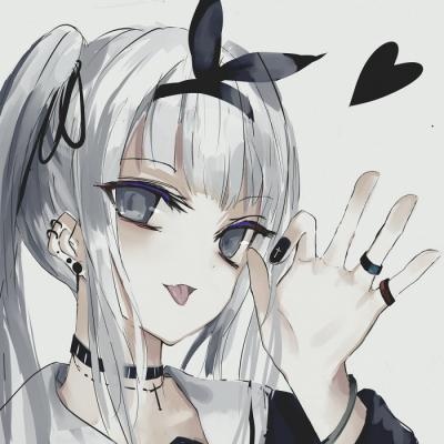 高清好看的漫画头像女生冷酷霸气图片大全(共20张)