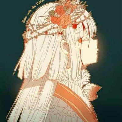 动漫黑暗系少女头像(共20张)