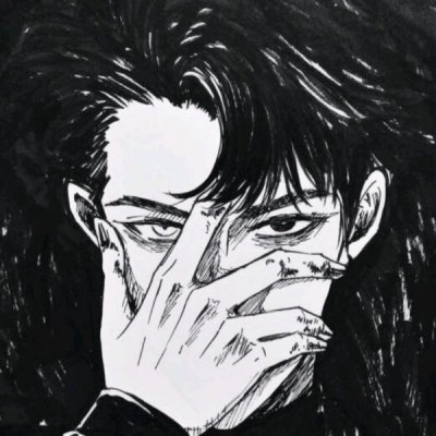 暗黑系动漫头像男图片大全(24张)