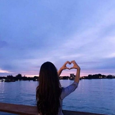 海边气质美女背影头像(优选22张)