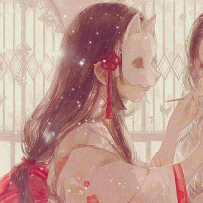 治愈系动漫手绘闺蜜头像(精选16张)