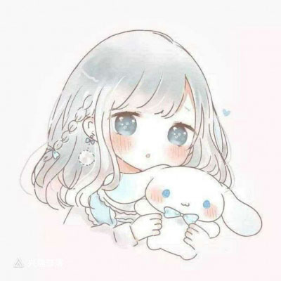 治愈系动漫手绘闺蜜头像(精选16张)