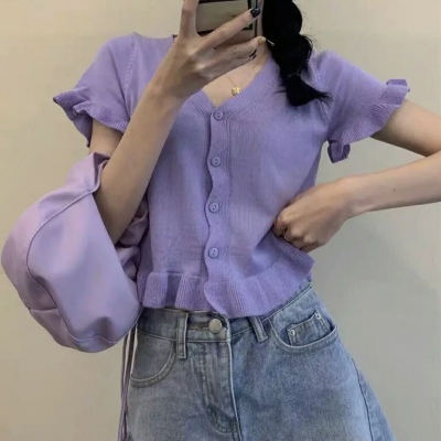 干净高级的紫色系女生头像(优选28张)