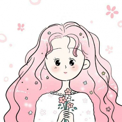 高清好看的可爱简单卡通动漫女孩头像图片(优选35张)