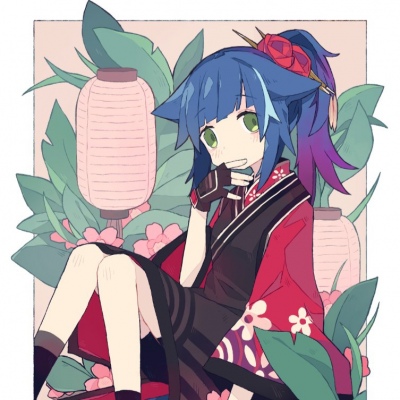 高清好看的可爱简单卡通动漫女孩头像图片(优选35张)