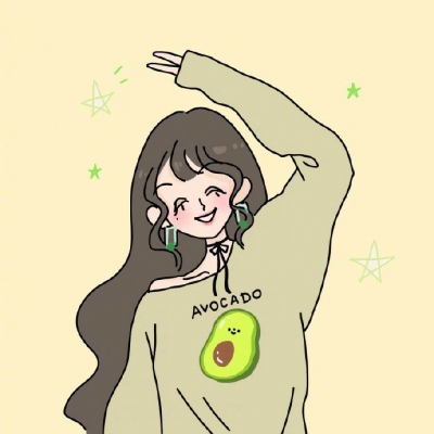 高清好看的可爱简单卡通动漫女孩头像图片(优选35张)