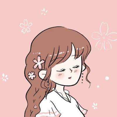 高清好看的可爱简单卡通动漫女孩头像图片(优选35张)