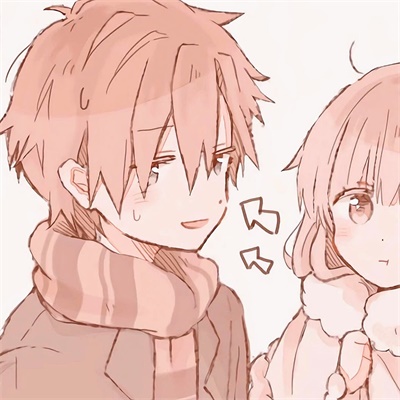 呆萌可爱卡通情侣头像(优选18张)