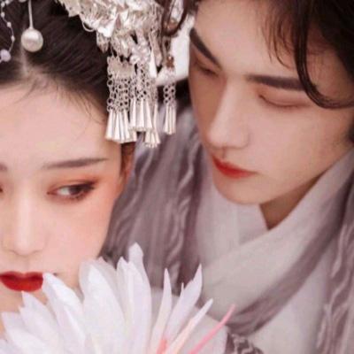 古风古韵唯美情侣头像(共14张)