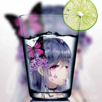 异域风情的蝴蝶美女动漫头像(精选12张)