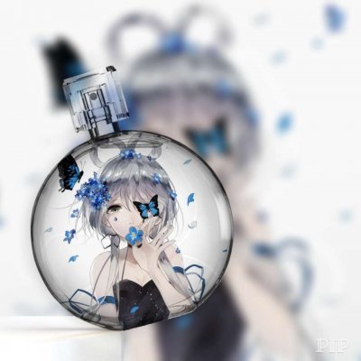 异域风情的蝴蝶美女动漫头像(精选12张)