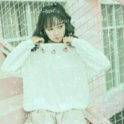 带字母公式的闺蜜头像(共20张)
