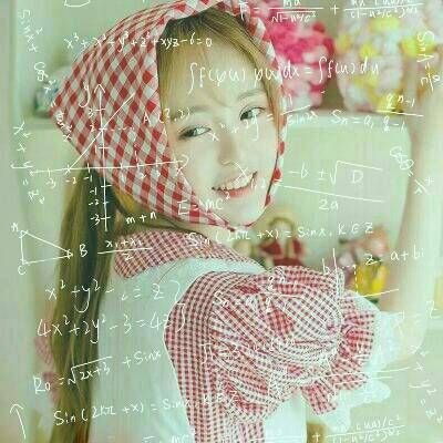 带字母公式的闺蜜头像(共20张)