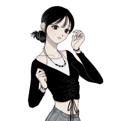 阳光可爱卡通女生头像(18张)