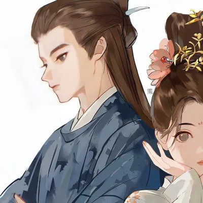 2023最火的古风情侣头像(优选14张)