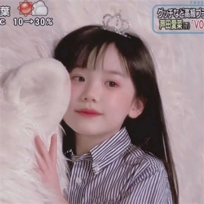 高清超萌的超可爱小女孩微信头像图片(共18张)