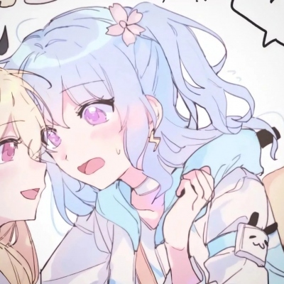 高颜值二次元情侣头像(精选20张)