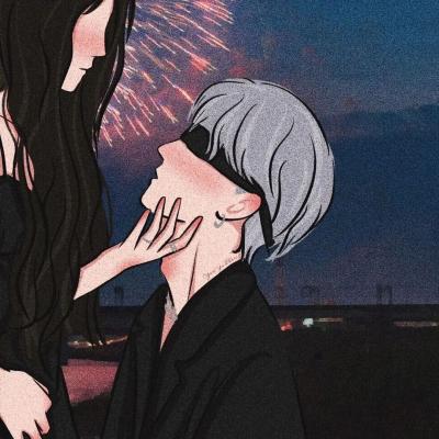 高颜值二次元情侣头像(精选20张)