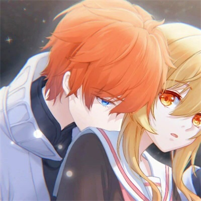 高颜值二次元情侣头像(精选20张)