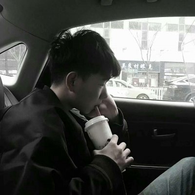 黑白情头一张男一张女情侣头像(共20张)