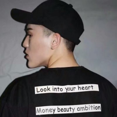 黑白情头一张男一张女情侣头像(共20张)