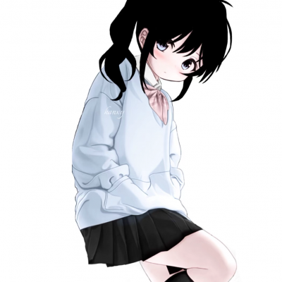 长发头像女卡通图片(20张)