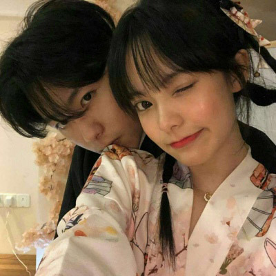 超甜情侣头像双人一个一张(18张)