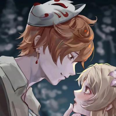 2023最火情侣头像动漫一男一女(共20张)