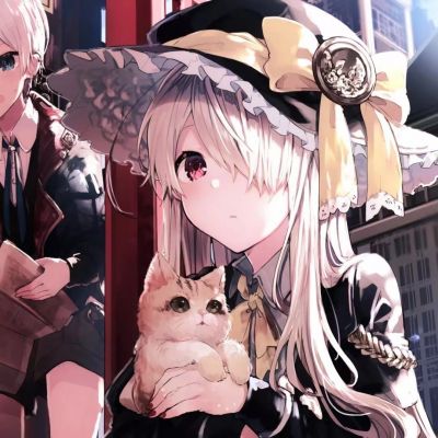 情头动漫情侣双人两张(共20张)