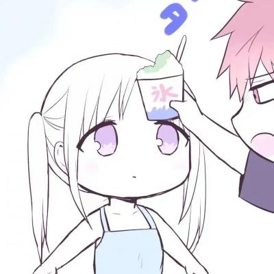 情头动漫情侣双人两张(共20张)