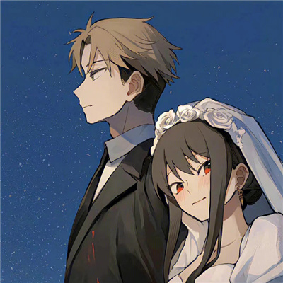 超好看的二次元情侣头像(18张)