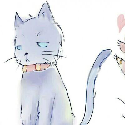 简笔画情头可爱一男一女(18张)