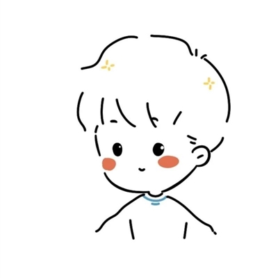 简笔画情头可爱一男一女(18张)