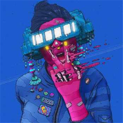 全新ins赛博朋克漫画头像图片(精选40张)