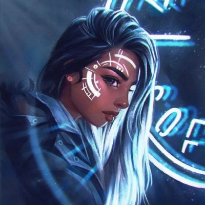 全新ins赛博朋克漫画头像图片(精选40张)