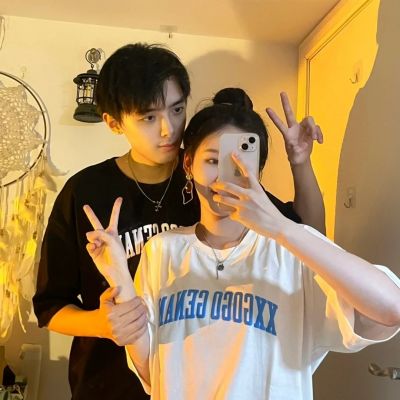 七夕情人节简单好看的情侣头像大全图片(34张)