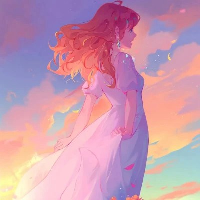 2223女生好看的漫画头像(优选20张)