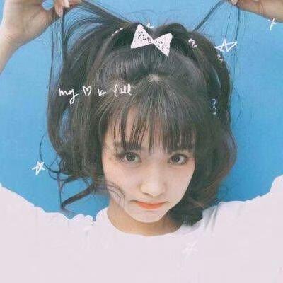 超仙气的意境蓝色系女头像(22张)