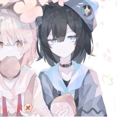 2023最新情头专用双人动漫(共20张)